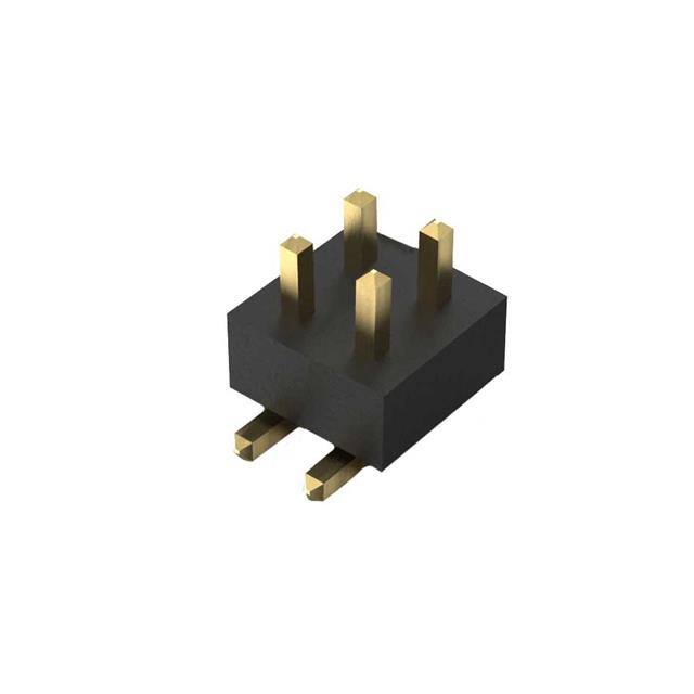 BF030-04A-B0-0200-0277-0600-LB 4POS, 2MM PITCH PIN HDR, DIL, SM