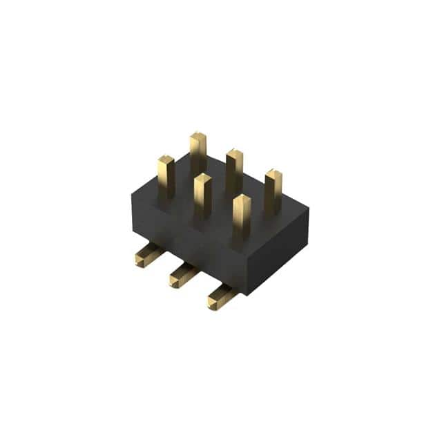 BF030-06A-B0-0200-0277-0600-LB 6POS, 2MM PITCH PIN HDR, DIL, SM