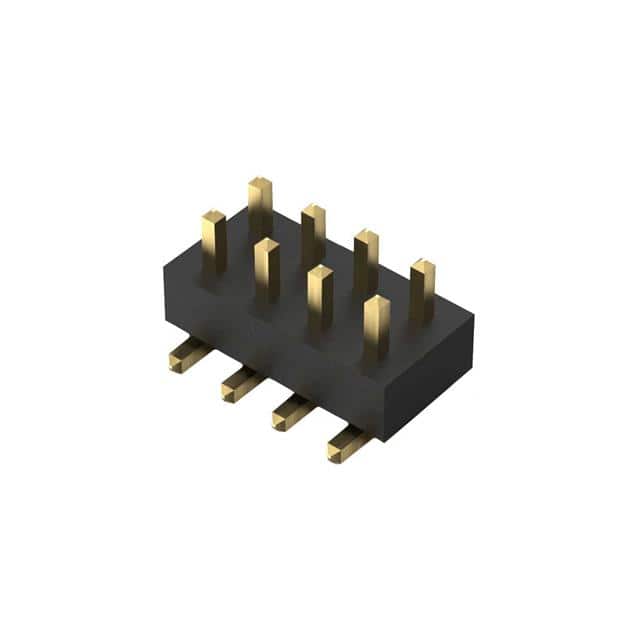 BF030-08A-B0-0200-0277-0600-LB 8POS, 2MM PITCH PIN HDR, DIL, SM