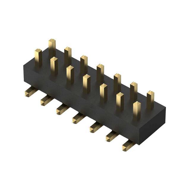 BF030-14A-B1-0600-0277-0600-LB 14POS, 2MM PITCH PIN HDR, DIL, S
