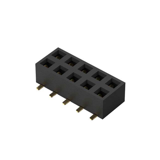 BF080-10-A-0-L-C 10POS, 2MM PITCH SOCKET, DIL, SM