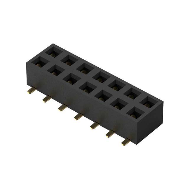 BF080-14-A-0-L-C 14POS, 2MM PITCH SOCKET, DIL, SM