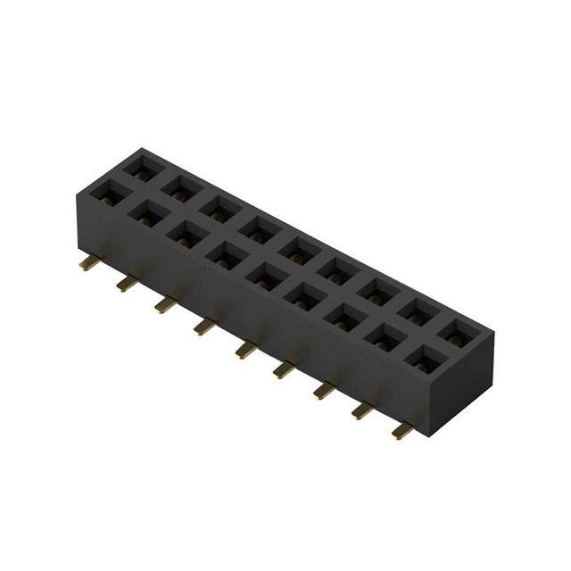 BF080-18-A-0-L-C 18POS, 2MM PITCH SOCKET, DIL, SM