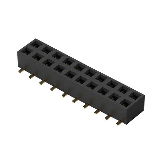 BF080-20-A-0-L-C 20POS, 2MM PITCH SOCKET, DIL, SM