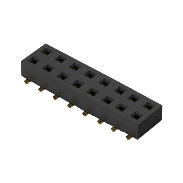 BF121-16-A-0-L-C 16POS, 2MM PITCH SOCKET, DIL, SM