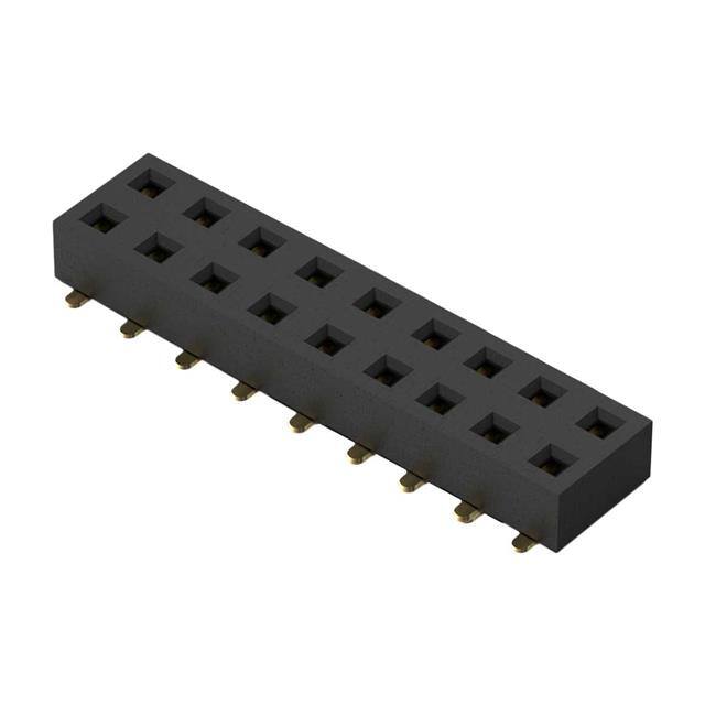 BF121-18-A-0-L-C 18POS, 2MM PITCH SOCKET, DIL, SM