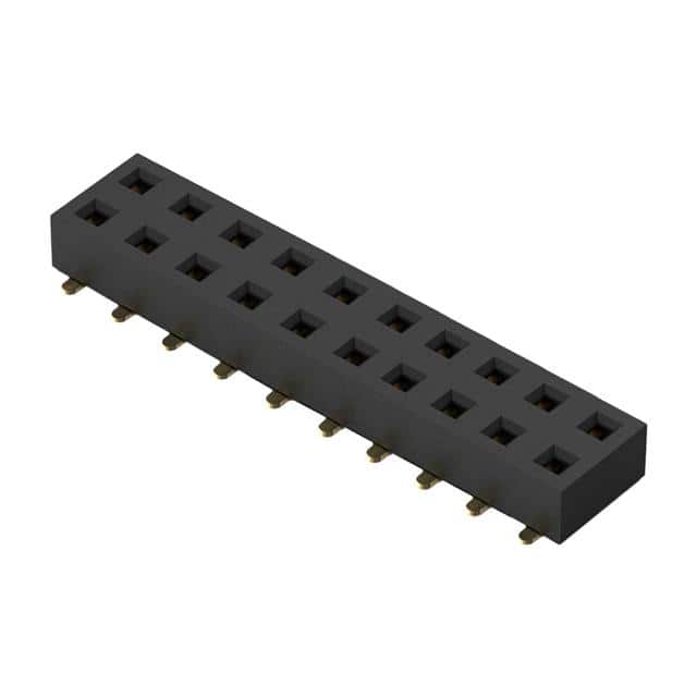 BF121-20-A-0-L-C 20POS, 2MM PITCH SOCKET, DIL, SM