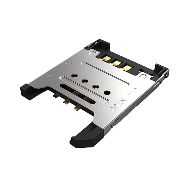 SIM5051-6-0-18-00-A MINI SIM HINGED, 6P, SMT, 1.8MM