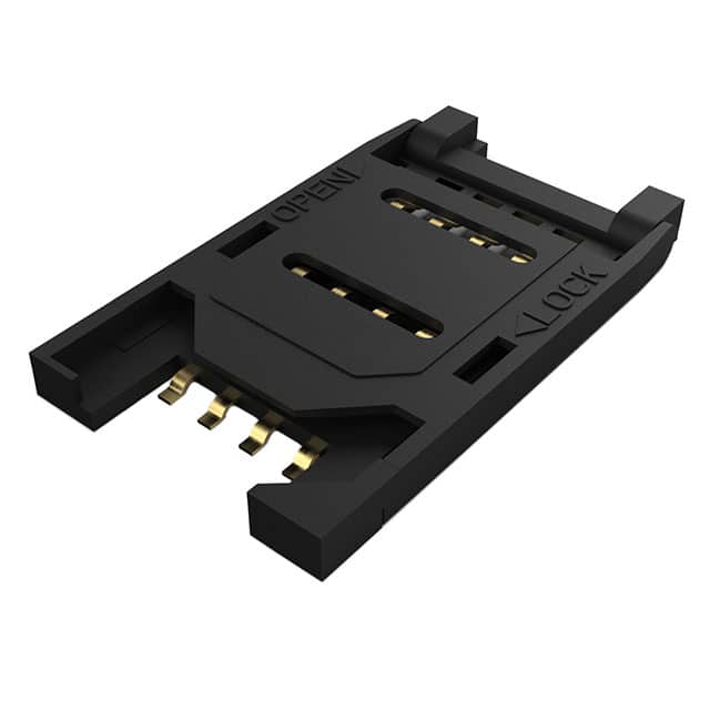 SIM5060-8-0-26-01-A MINI SIM HINGED, 8P, SMT, 2.6MM