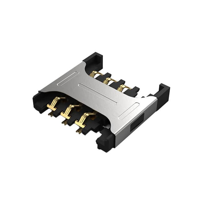 SIM7050-6-0-00-A MICRO SIM PUSH-PULL, 6P, SMT, 2.