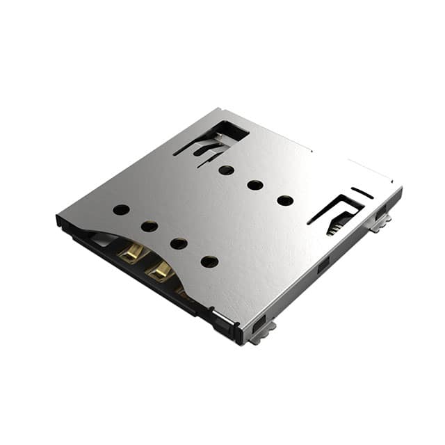 SIM7100-6-1-15-00-A MICRO SIM PUSH-PUSH, 6P, SMT, 1.