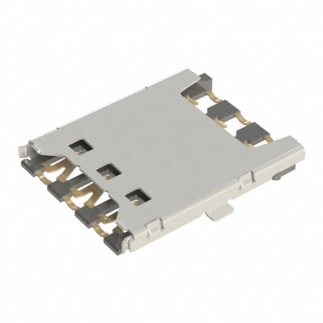 SIM8051-6-0-14-00-A NANO SIM PUSH PULL, 6P,SMT, 1.35