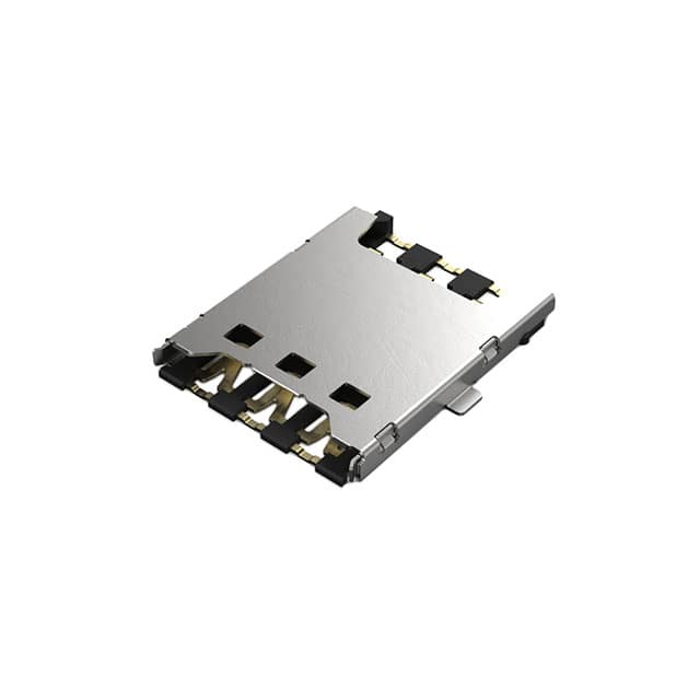 SIM8051-6-0-14-01-A NANO SIM PUSH PULL, 6P, SMT, 1.3