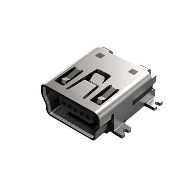 USB2066-05-RBHM-15-STB-00-00-A MINI B SKT, 5P, TOP-SMT, 9.2 LEN