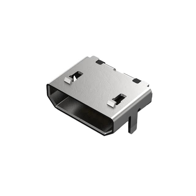 USB3076-30-A MICRO B SKT, BOTTOM-SMT, R/A, 30