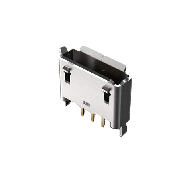 USB3105-30-A MICRO A/B SKT, VERTICAL, TH, 30"