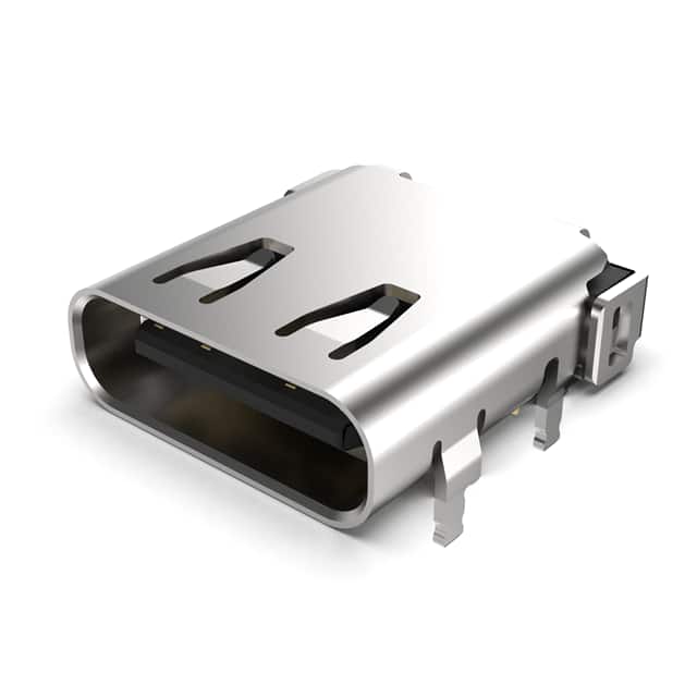 USB4056-03-A USB C 3.2 REC, HORZ, HYBRID PCB