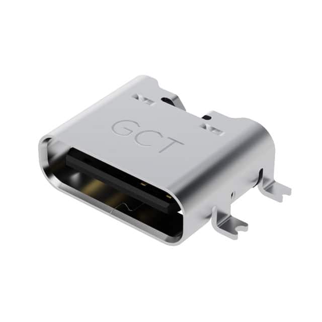 USB4135-GF-A USB C REC GF RA 6P SMT & SMT SHE