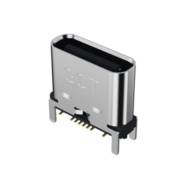 USB4145-03-0070-C USB 2.0 TYPE-C RECPT VERT SMT .7