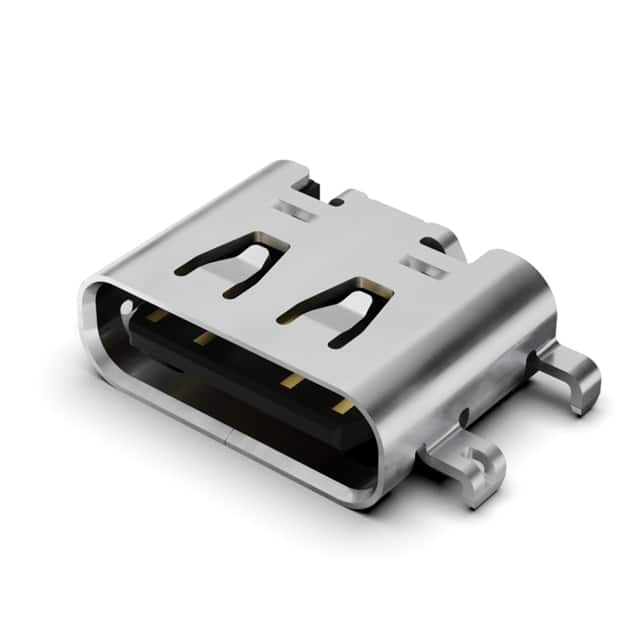 USB4500-03-1-A USB C REC 16P 3U" MID MNT 0.8MM