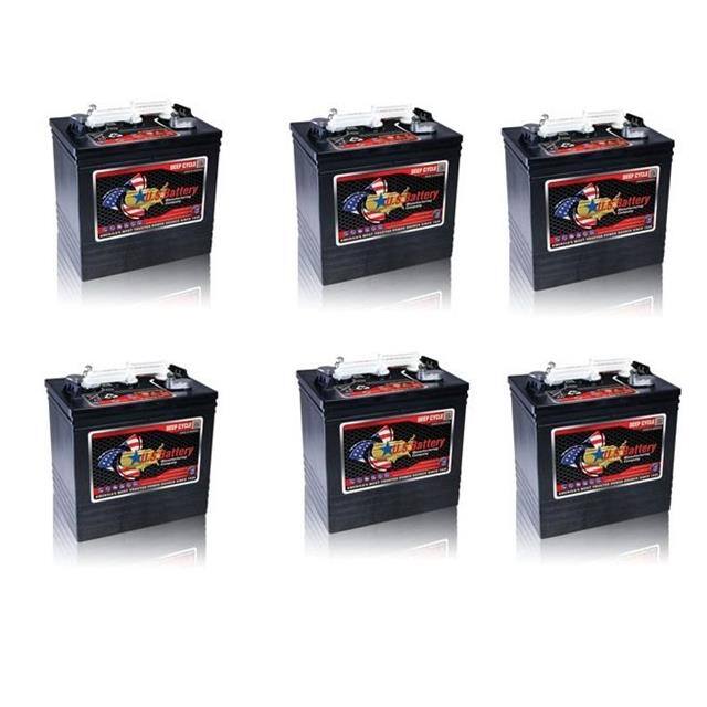 US1800-6-PACK Replacement for Us Battery US180