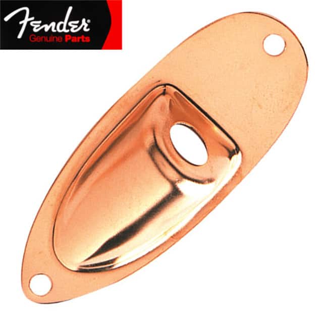 991940200 STRATOCASTER JACK PLATE  GOLD