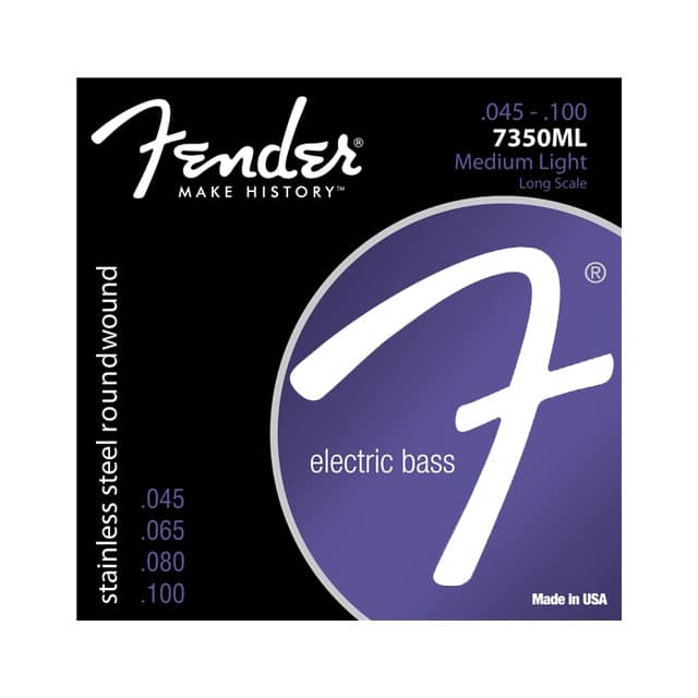 073-7350-405 STNLSS STL BASS GTRSTRG SZ MEDLT