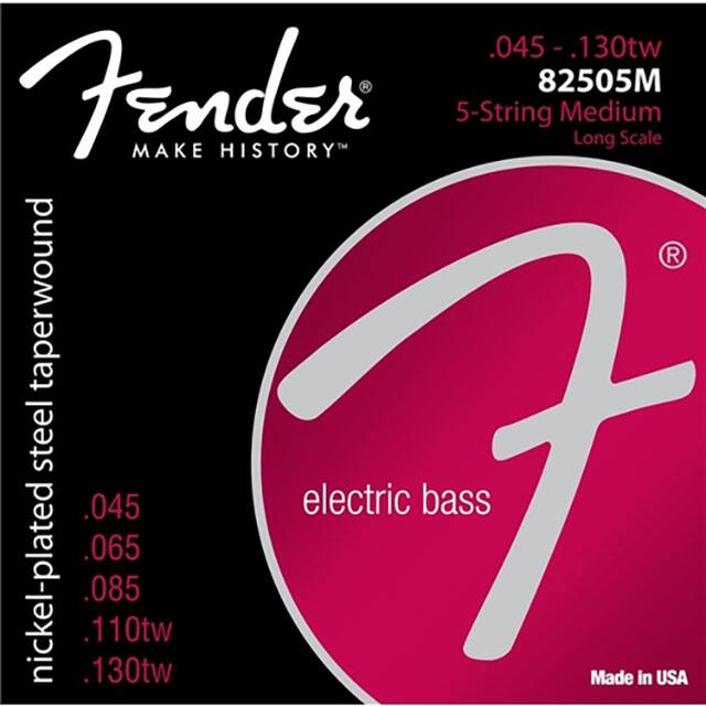 073-8250-406 NKLPLTD STL TPRWND BASS GTR STRG