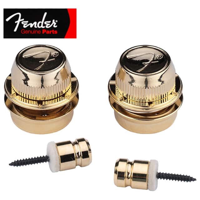 990818302 F STRAP LOCKS  GOLD