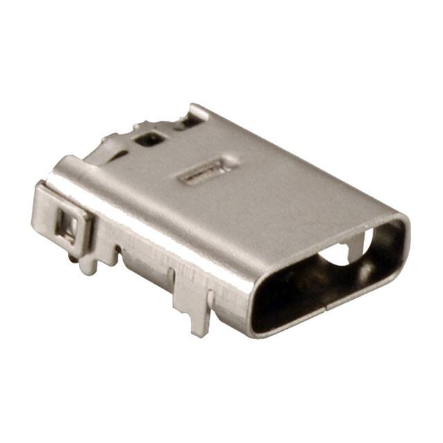 KUSBX-SMTTH-CS1-BTR USB TYPE C SOCKET, WMT W/TH SHIE