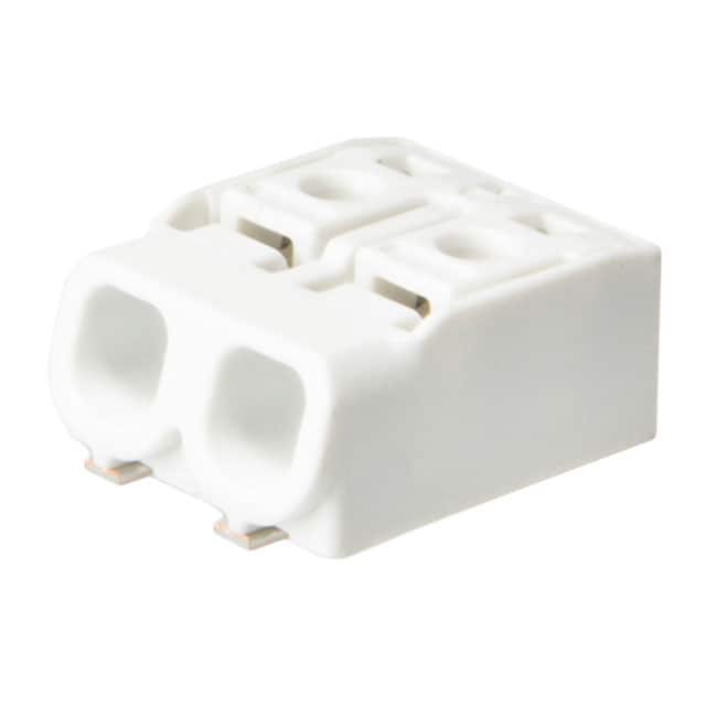 351402 CONN LED 2POS W/ MOULDING SMT