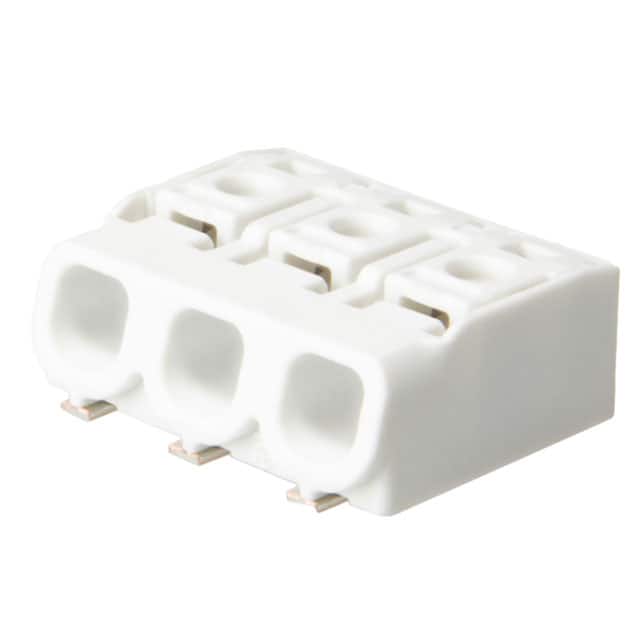 351403 CONN LED 3POS W/ MOULDING SMT