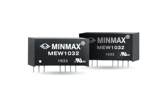 MEW1022 The MINM MEW1022 is a 2W isolated DC-DC converter module. It features a SIP-9 package, ultra-wide 4:1 input range, and fully regulated output.