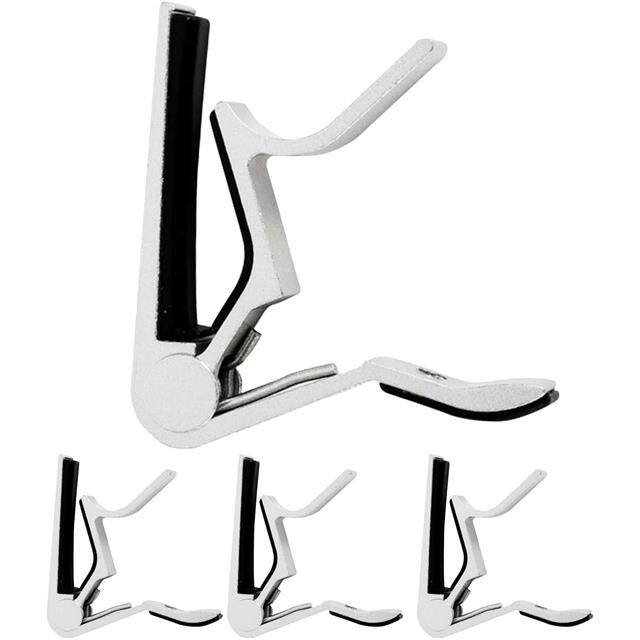 CAPO WH 4 Pcs Capo Acoustic Clip White 4PACK