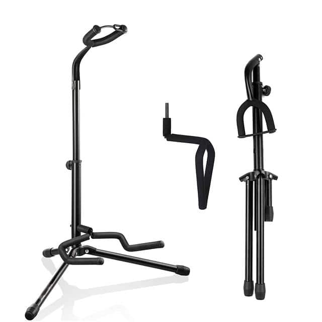 GSH HD Guitar Stand Holder Black