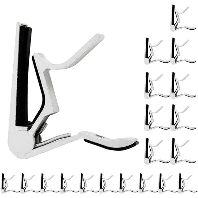 CAPO WH 20 Pcs Capo Acoustic Clip White 20PACK