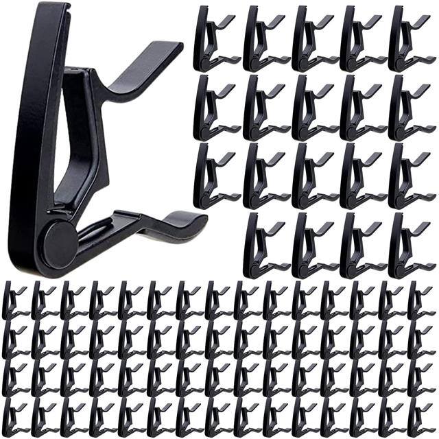 CAPO BLK 80 Pcs Capo Acoustic Electric Clip 80PA