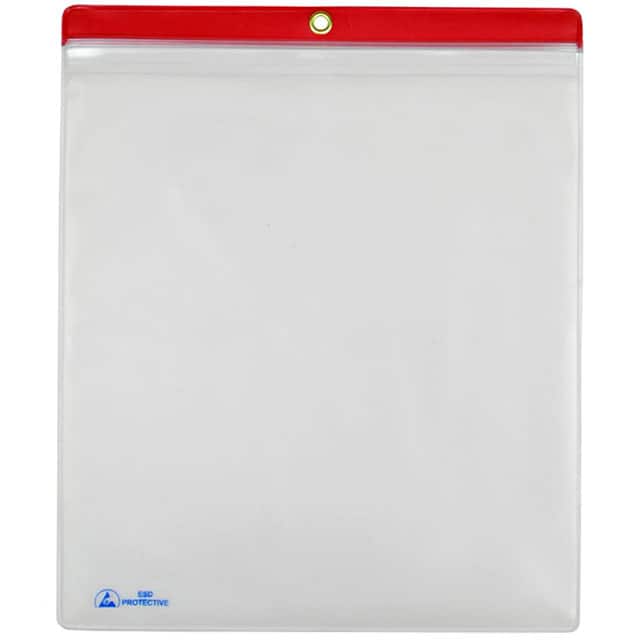 34454 ESD SHP TRVLR 10X12 CLR/RD 10PK