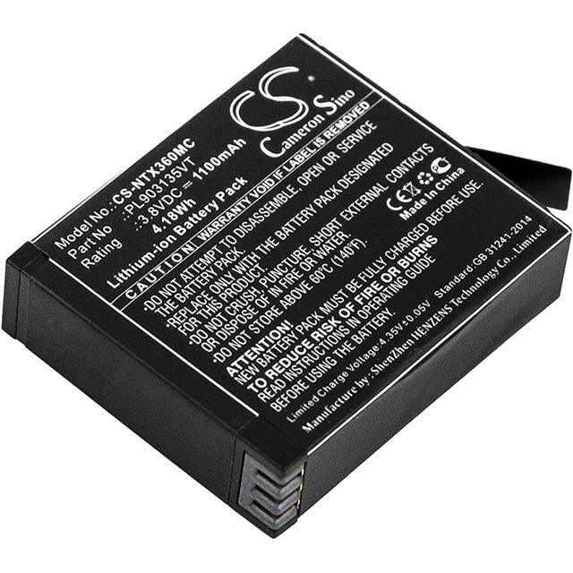 PL903135VT BATTERY Replacement for Insta360 PL90313