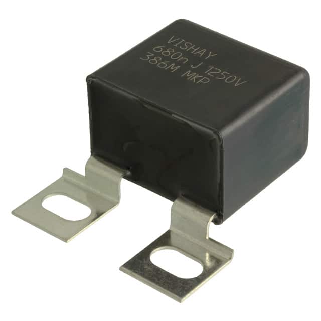 MKP386M525160YT7 CAP FILM 2.5UF 5% 1.6KVDC SCREW