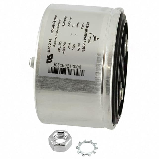 B25620B1107K101 CAP FILM 100UF 10% 1.1KVDC RAD