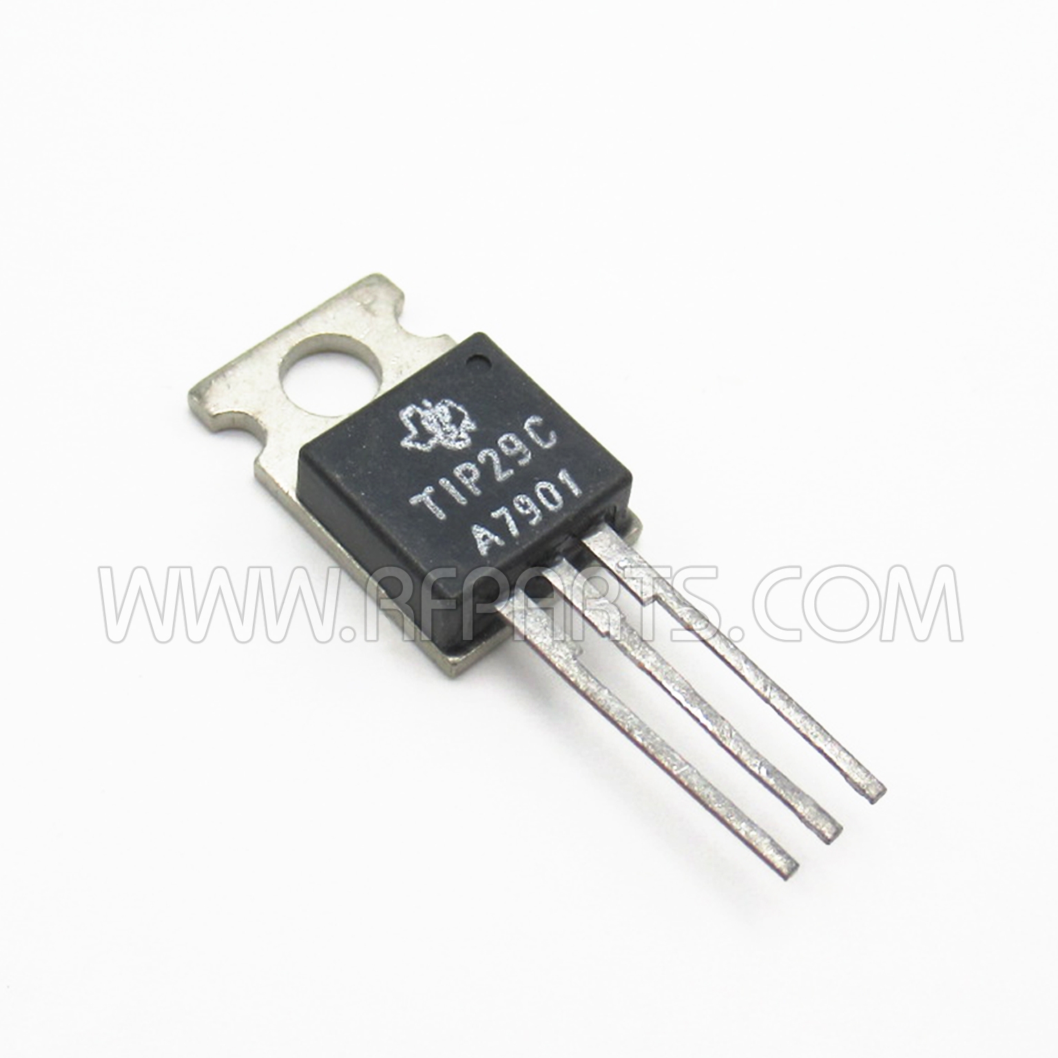 TIP29C The TIP29C is an NPN transistor from NXP Semiconductors designed for medium power linear and switching applications. It features a 100V collector-emitter breakdown voltage and a 2W maximum power rating.