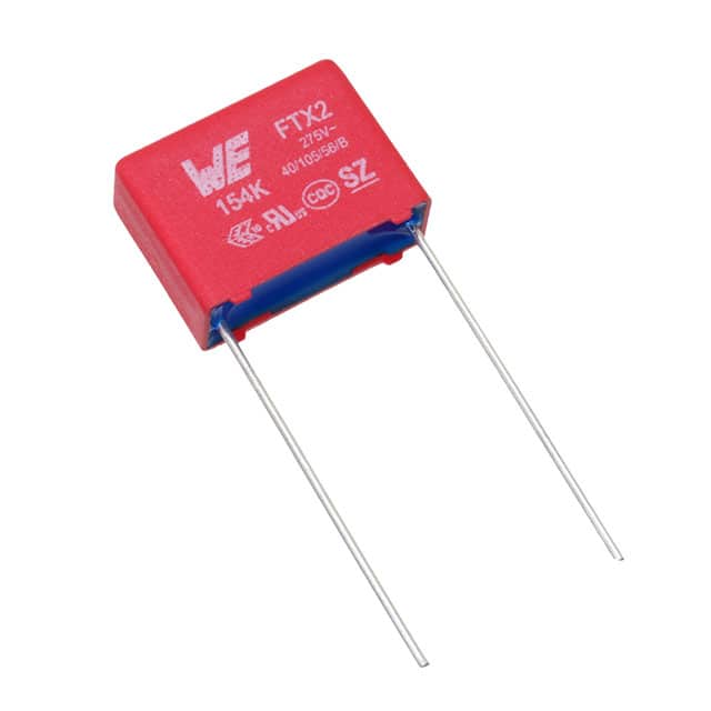 890324024001 CAP FILM 0.15UF 10% 275VAC RAD
