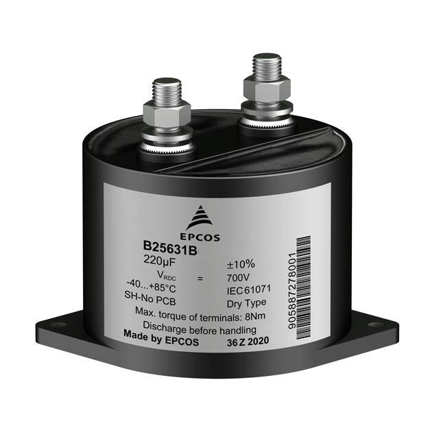 B25631B2306K000 CAP FILM 30UF 10% 2KV RADIAL