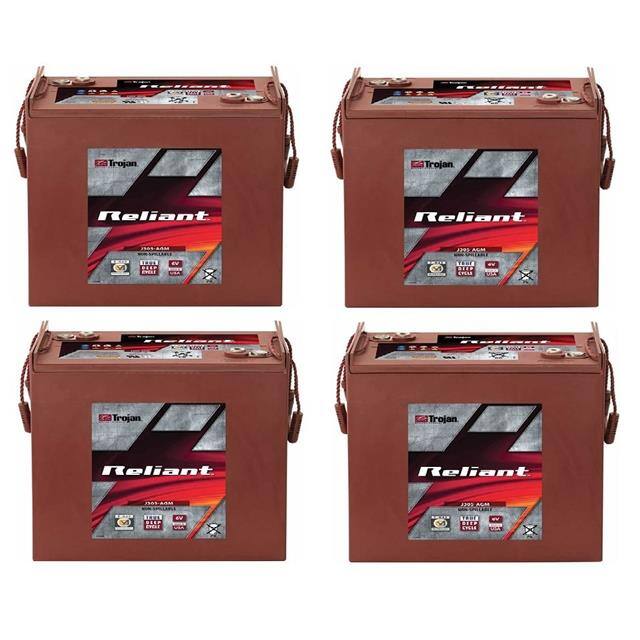 J305-AGM-4-PACK Replacement for Trojan J305-AGM-