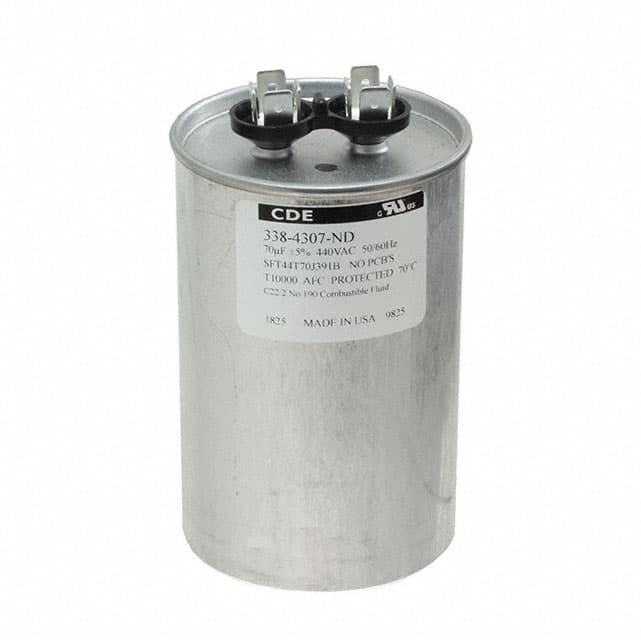 SFT44T70J391B-00DU CAP FILM 70UF 5% 440VAC RADIAL