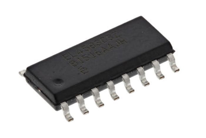 ICL3232CBNZ The ICL3232CBNZ is an RS-232 transceiver from Intersil, operating from a 3V to 5.5V supply. It supports data rates up to 250kbps and is available in a surface mount package.