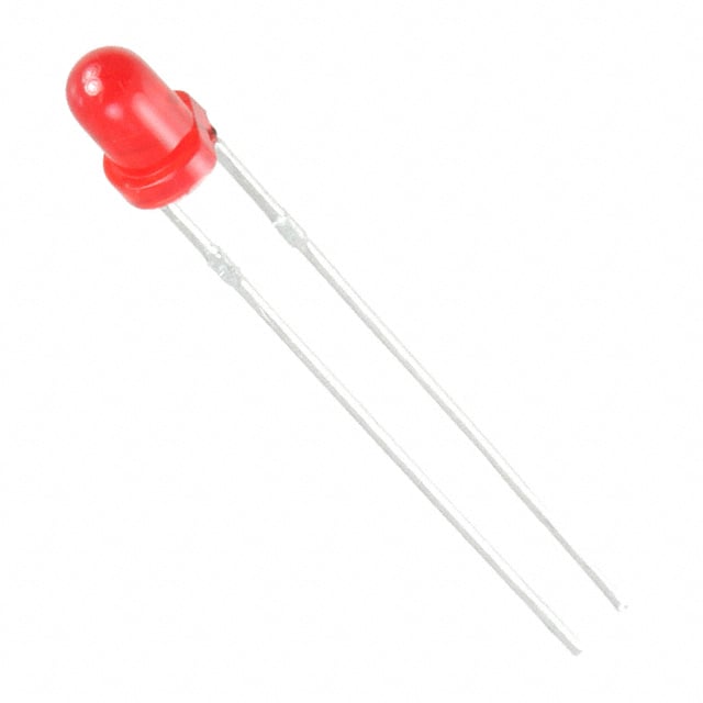 WP3A8HD The Kingbright WP3A8HD is a red diffused T-1 LED designed for through-hole mounting. It offers a typical forward voltage of 2.25V and a luminous intensity of 2.5mcd.