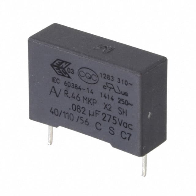 R46KI28200001M CAP FILM 0.082UF 20% 560VDC RAD