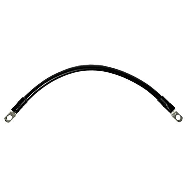 4-5MBCBLA12 MARINE BATT CBL BLK 12"L 5/16LUG